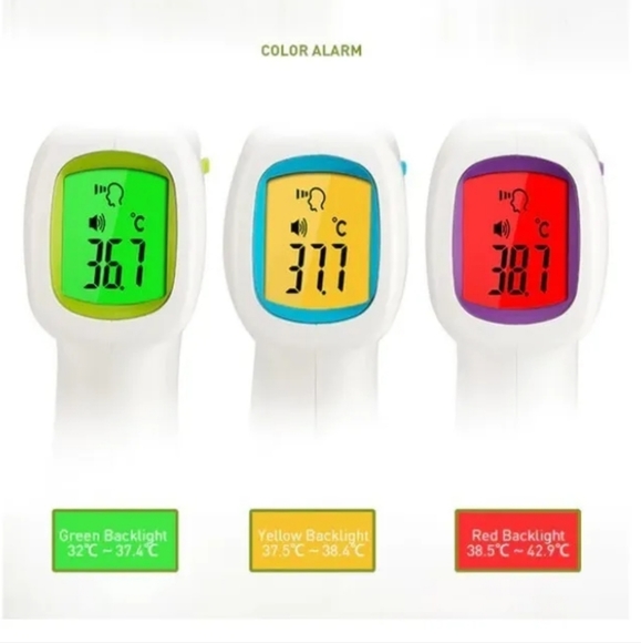 Forehead Thermometer No-Touch Thermometer Infrared Fever Thermometer - Picture 3 of 8
